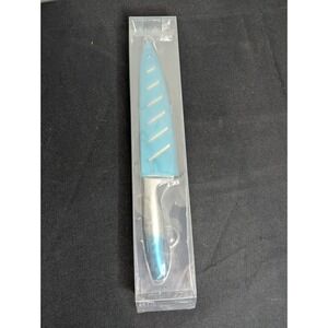 Cooking light 13" chefs butcher‎ kitchen knife teal